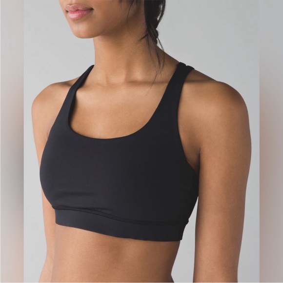 Lululemon energy bra black az 14 - Picture 6 of 6